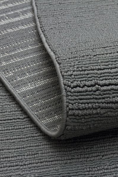 Clam Serisi Bukle Antrasit Renk Halı NX-3035