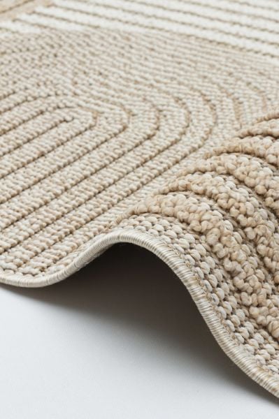 Nordic Serisi Bej Renk Modern Halı TH-72