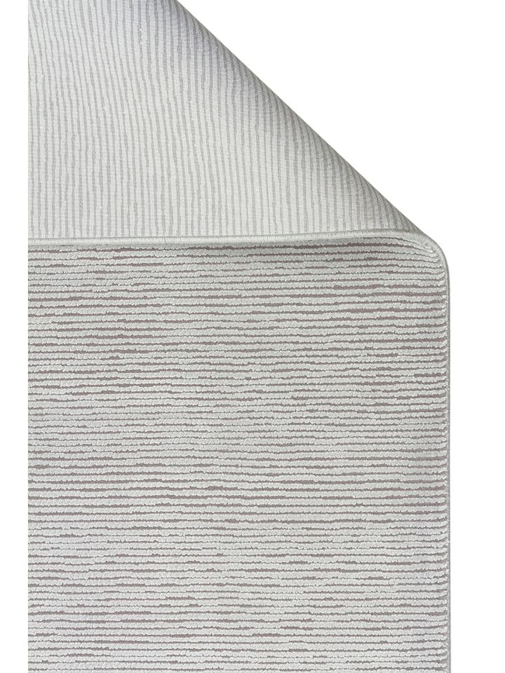 Lumina Luxe Serisi Modern Parlak Viskon & Akrilik Karışımlı Gri Renk Halı NX-755