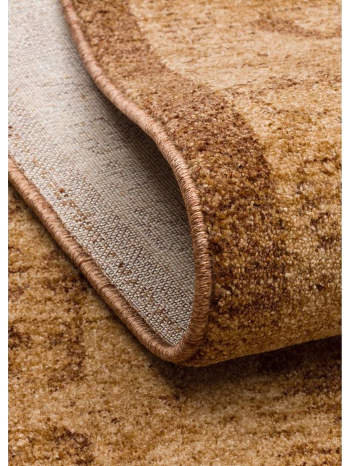 Luna Serisi Vintage Bej Renk Yumuşak Makine Halısı EH-0278