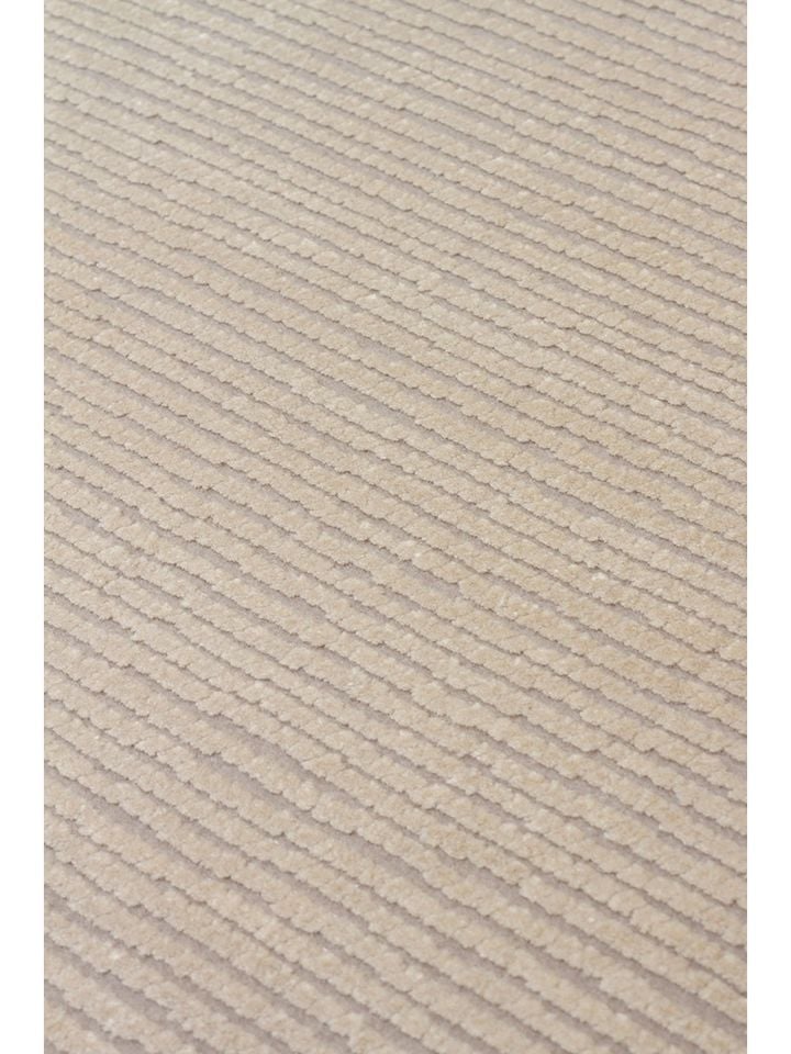 Lumina Luxe Serisi Modern Parlak Viskon & Akrilik Karışımlı Bej Renk Halı NX-756