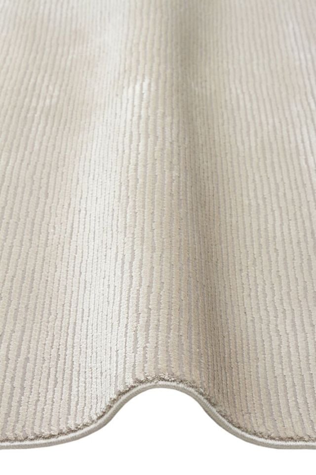 Lumina Luxe Serisi Modern Parlak Viskon & Akrilik Karışımlı Bej Renk Halı NX-756