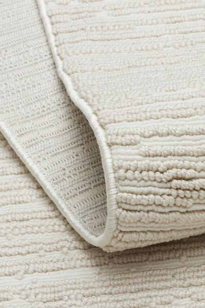 Clam Serisi Bukle Bej Renk Halı NX-3037