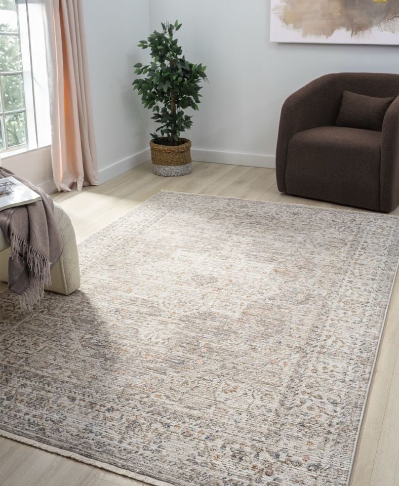 Luna Serisi Multi Renk Makine Halısı SH-10204