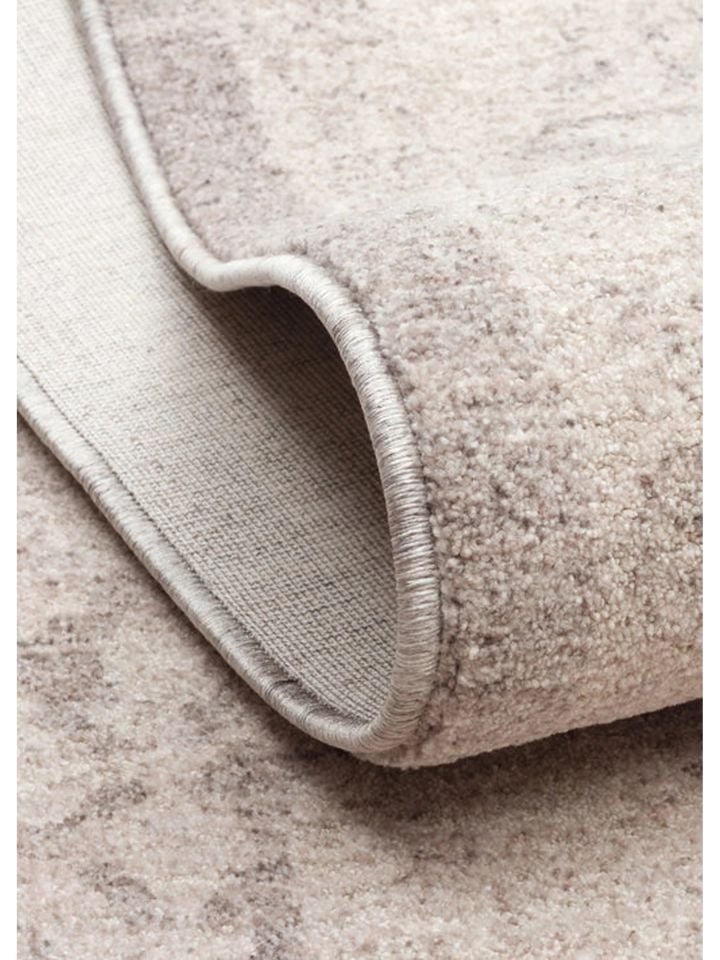 Luna Serisi Vintage Gri Renk Yumuşak Makine Halısı EH-0280