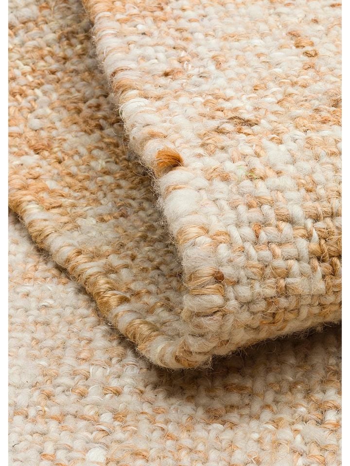 Sumerian Loom Serisi %100 Naturel Yün ve Jüt Karışımlı El Dokuma Halı NX-759