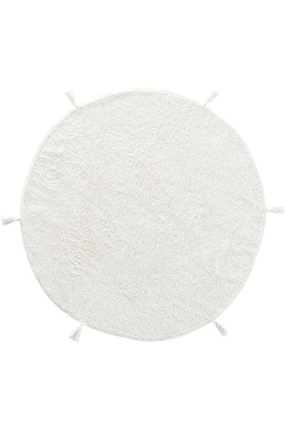 Yıkanabilir Kaymaz Tabanlı Natural Pamuk Çocuk/Bebek Halısı NX-228