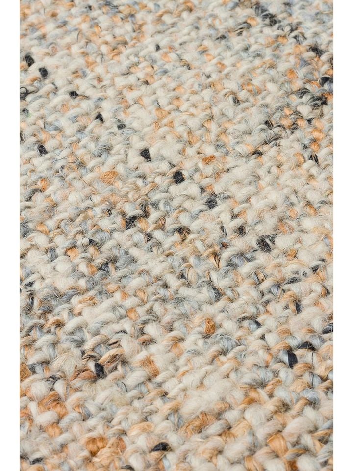 Sumerian Loom Serisi %100 Naturel Yün ve Jüt Karışımlı El Dokuma Halı NX-760