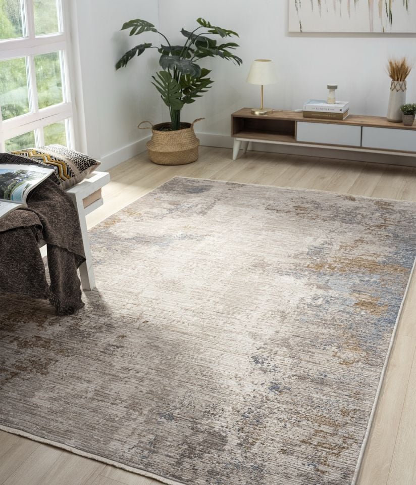 Luna Serisi Multi Renk Makine Halısı SH-10206M