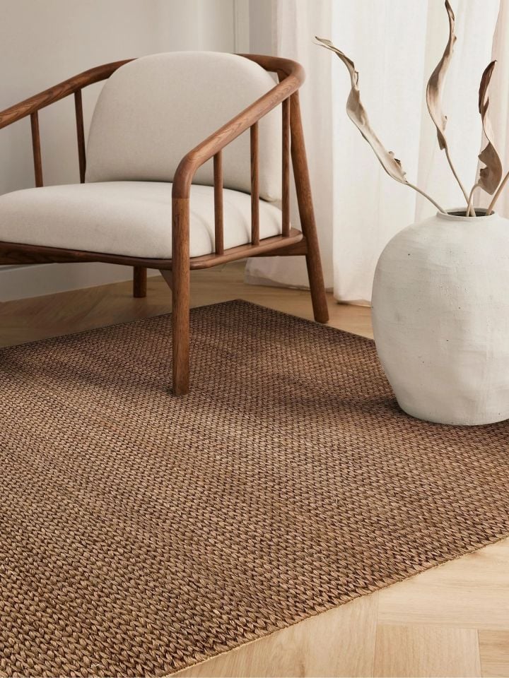 Siena Serisi Kahverengi Jüt El Dokuma Halı NX-1702