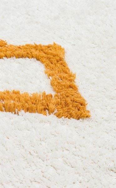 Yıkanabilir Kaymaz Tabanlı Natural Pamuk Çocuk/Bebek Halısı NX-232