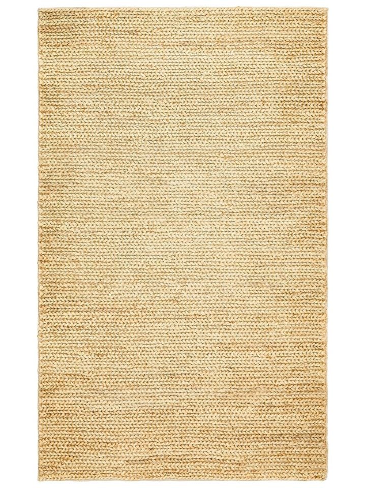 Siena Serisi Krem Renk Jüt El Dokuma Halı NX-1703