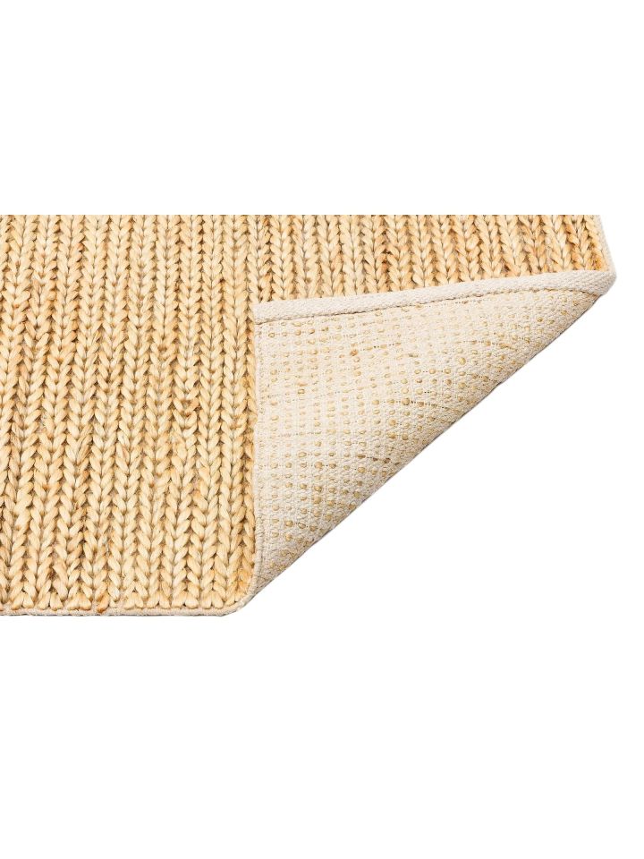 Siena Serisi Krem Renk Jüt El Dokuma Halı NX-1703