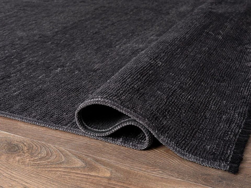 FIRSAT ÖLÇÜ 100x200 Antrasit Renk Makinede Yıkanabilir Kilim