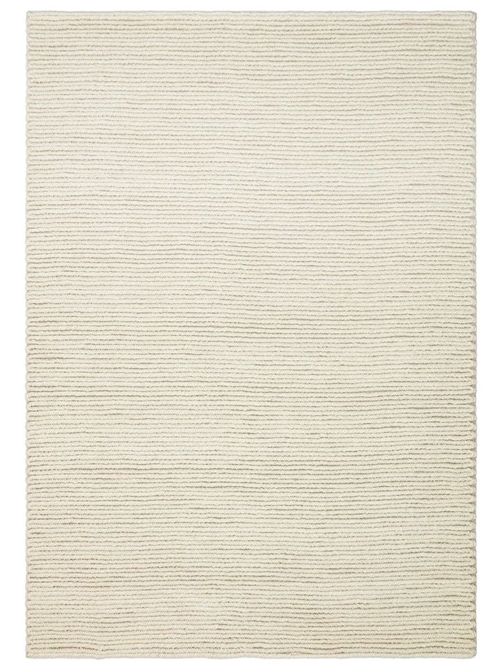 Nodus Serisi El Dokuma Örgü Yün Krem Renk Halı NX-3739