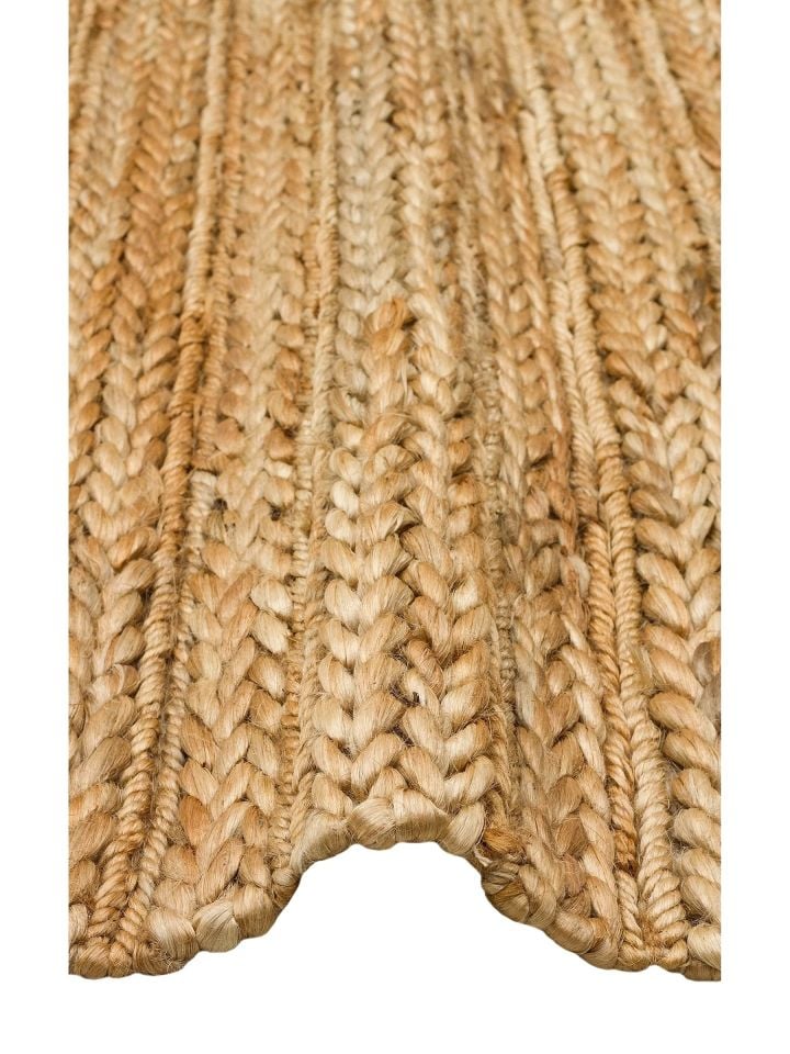 Siena Serisi Bej Renk Jüt El Dokuma Halı NX-1704