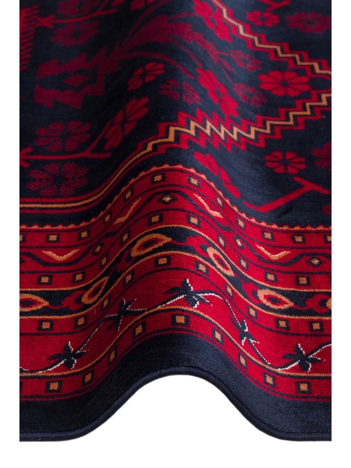 Nigar Serisi Viskon Yumuşak İplik Makine Halısı EH-6207