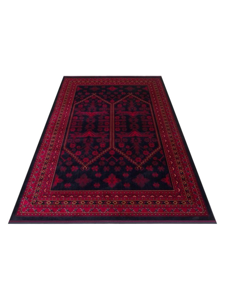 Nigar Serisi Viskon Yumuşak İplik Makine Halısı EH-6207