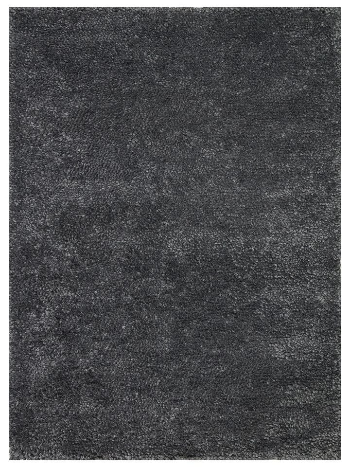 Boreal Serisi El Dokuma Modern Antrasit Renk Shaggy Halı NX-3740