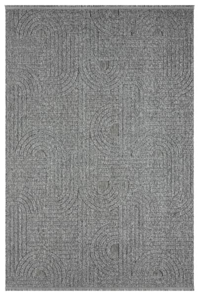 Avina Serisi Antrasit Kolay Temizlenebilir Sisal Halı SH-43