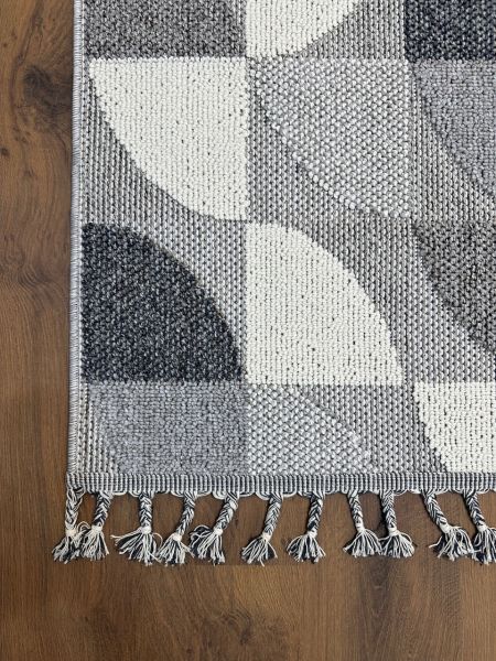 Nordic Serisi Bej Renk Modern Halı TH-73