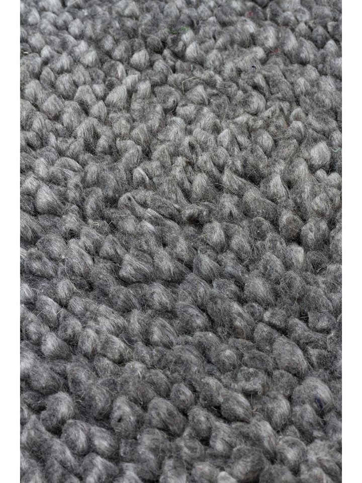 Boreal Serisi El Dokuma Modern Gri Renk Shaggy Halı NX-3741