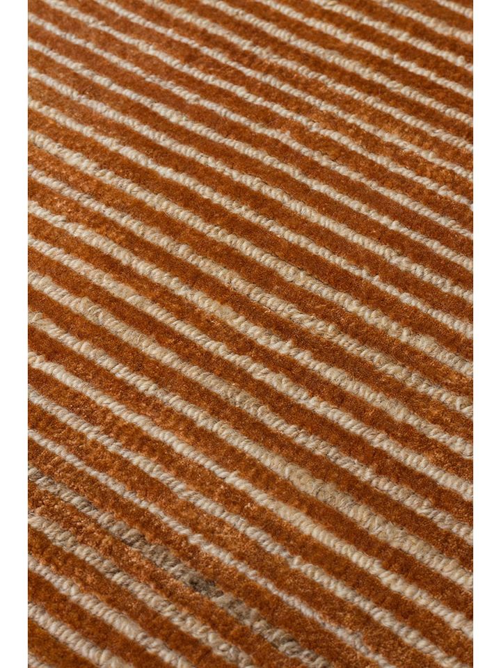 Celsus Serisi El Dokuma Modern Sade Terra Renk Halı NX-765