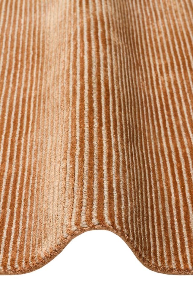 Celsus Serisi El Dokuma Modern Sade Terra Renk Halı NX-765