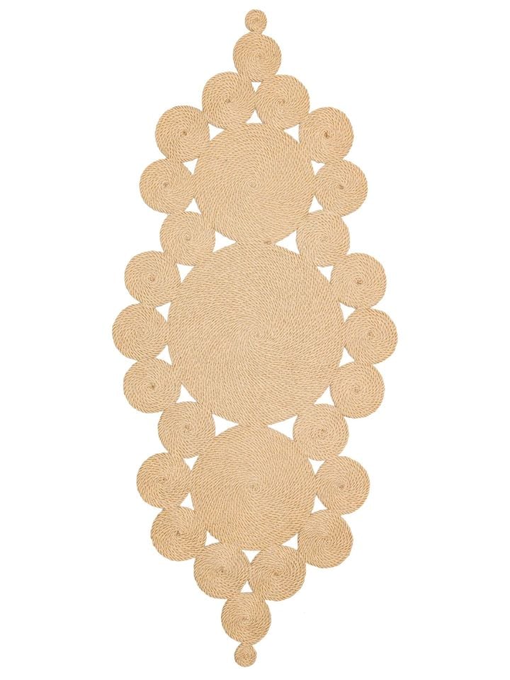 Siena Serisi Natural Renk Jüt Modern Dekoratif Halı NX-1712