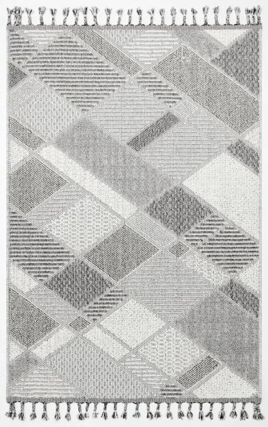 Nordic Serisi Gri Renk Modern Halı TH-76