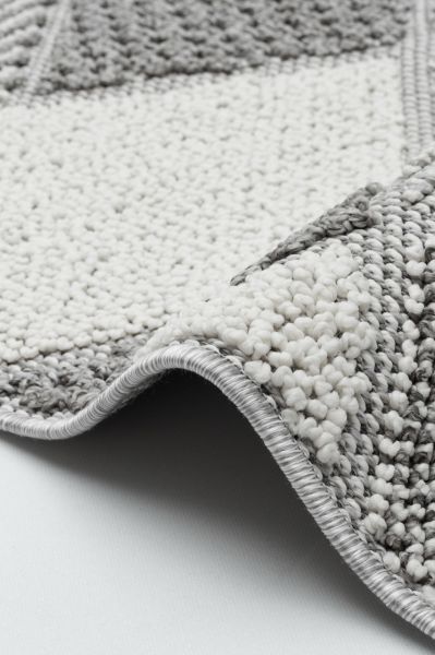 Nordic Serisi Gri Renk Modern Halı TH-76