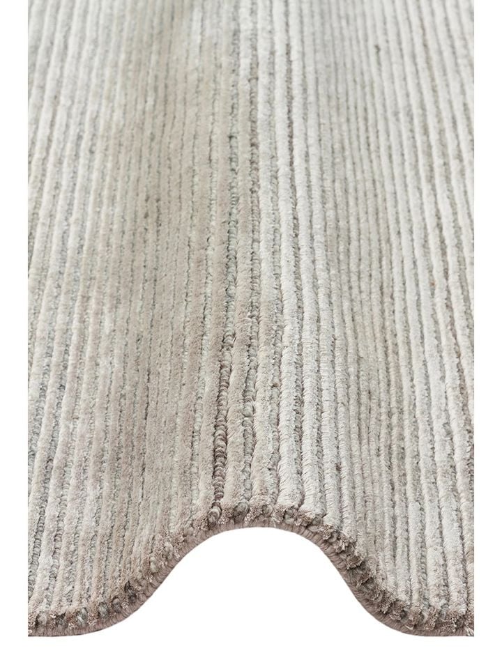 Celsus Serisi El Dokuma Modern Sade Gri Renk Halı NX-766