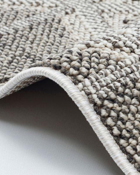 Nordic Serisi Gri Renk Modern Halı TH-77