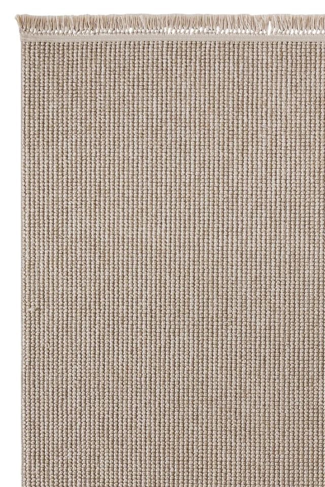 Clam Serisi Bukle Modern Bej Renk Halı NX-3008B