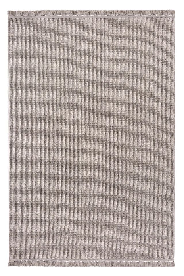 Clam Serisi Bukle Modern Gri Renk Halı NX-3008G