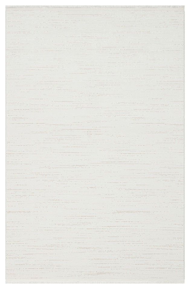 Joy Serisi Makinede Yıkanabilir Ekru/Bej Renk Modern Makine Halısı EH-821