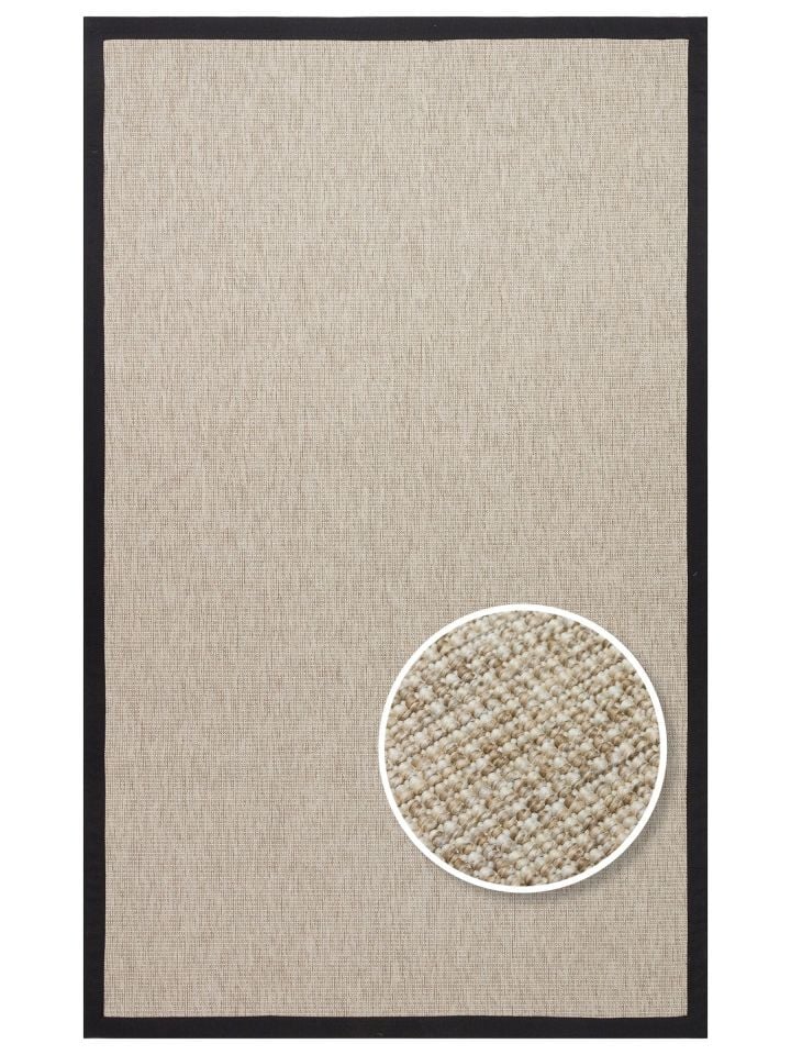 Beta Serisi Bordürlü Sisal Halı NX-5678