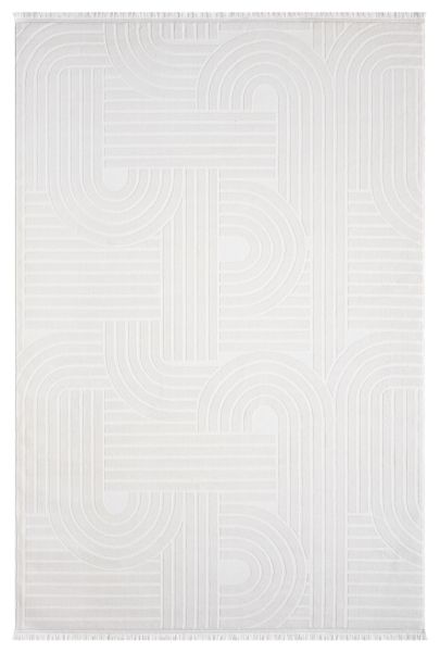 Verona Serisi Krem Renk Akrilik Makine Halısı SH-5110K