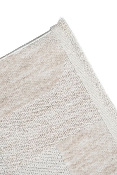 Bony Serisi Ekru Renk Modern Halı CH-100