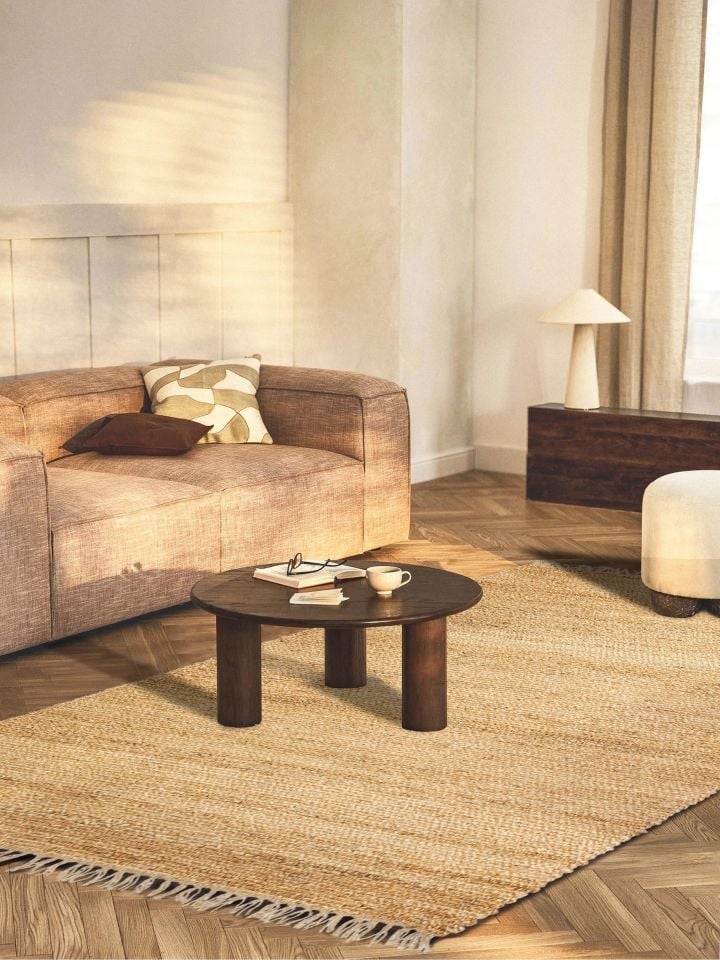 Siena Serisi Natural Renk Jüt El Dokuma Halı NX-1717