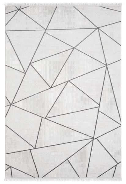 Verona Serisi Antrasit Renk Akrilik Makine Halısı SH-5112A