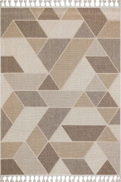 Nordic Serisi Bej Renk Modern Halı TH-74