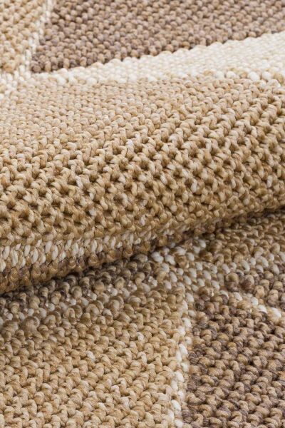 Nordic Serisi Bej Renk Modern Halı TH-74