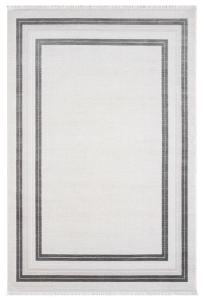 Verona Serisi Antrasit Renk Akrilik Makine Halısı SH-5113A