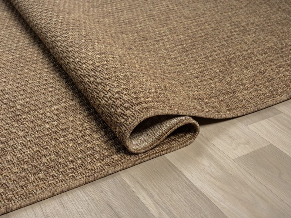 Avina Serisi Kahverengi Kolay Temizlenebilir Sisal Halı SH-13