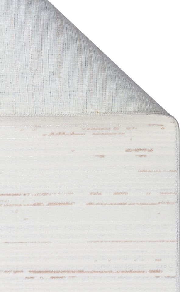 Joy Serisi Makinede Yıkanabilir Ekru/Bej Renk Modern Makine Halısı EH-828