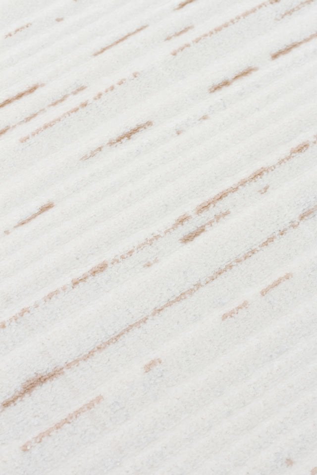 Joy Serisi Makinede Yıkanabilir Ekru/Bej Renk Modern Makine Halısı EH-828