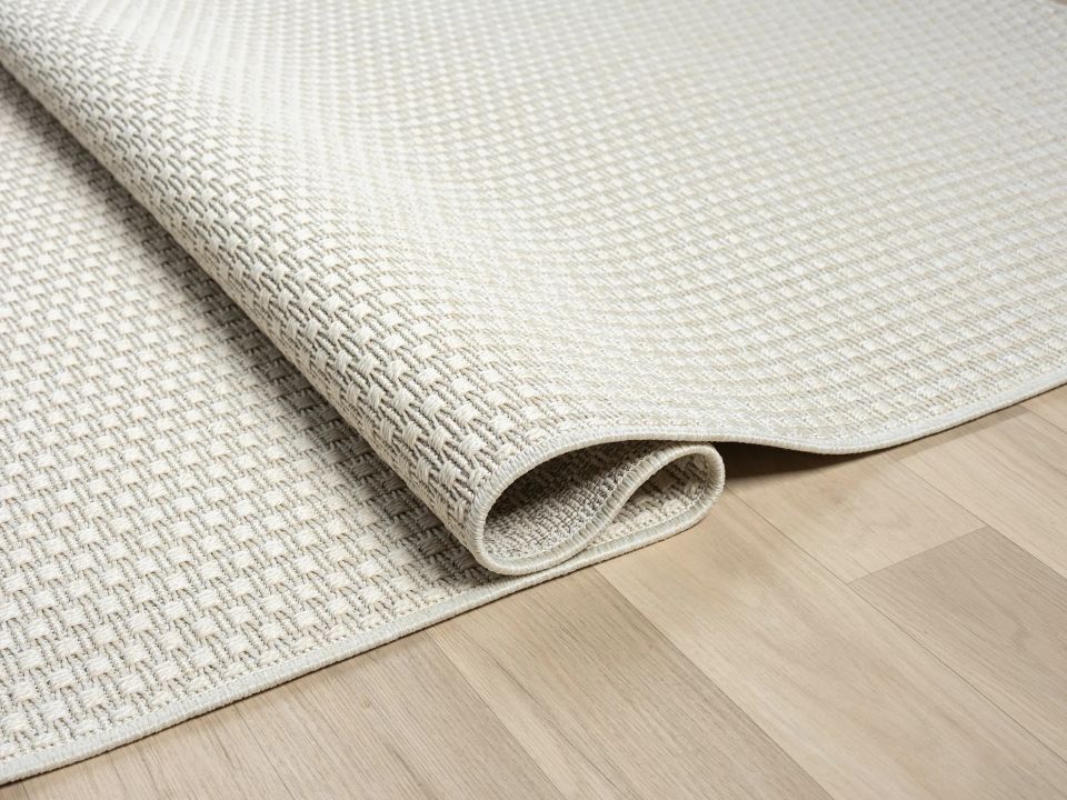Avina Serisi Krem Kolay Temizlenebilir Sisal Halı SH-14