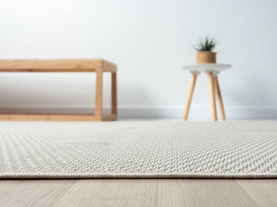 Avina Serisi Krem Kolay Temizlenebilir Sisal Halı SH-14