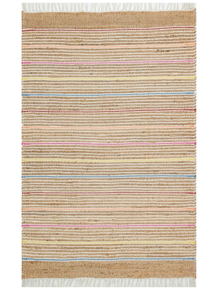 Siena Serisi Multi Renk Jüt El Dokuma Halı NX-1722